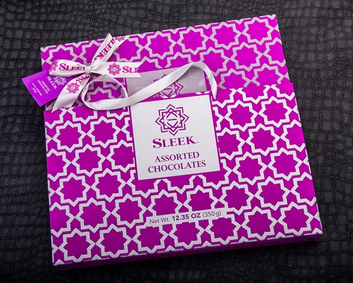 Assorted Chocolate Purple Velvet Gift Box, 350g